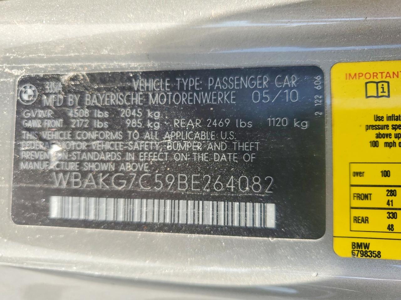 2011 BMW 3 SERIES
