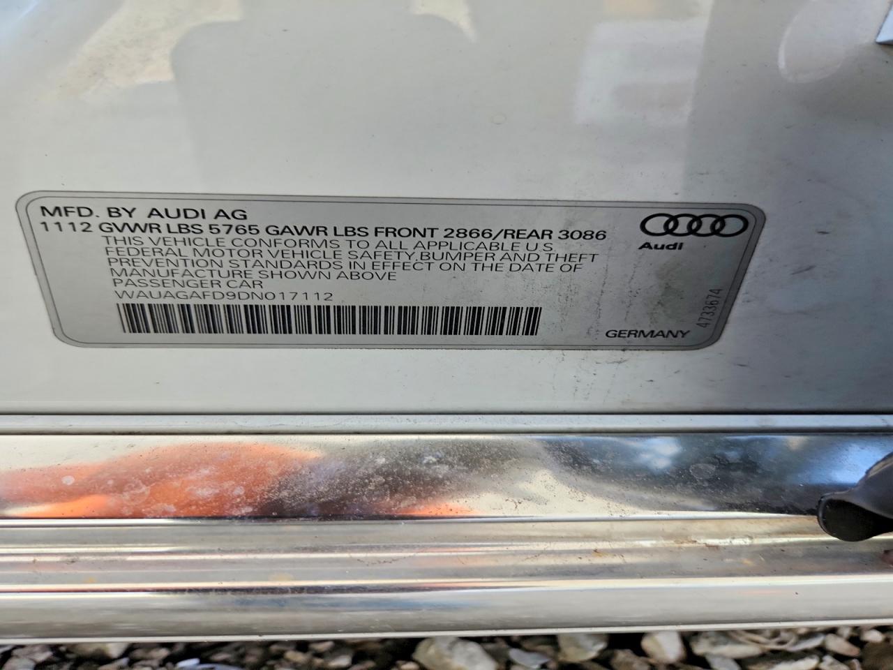 2013 AUDI A8