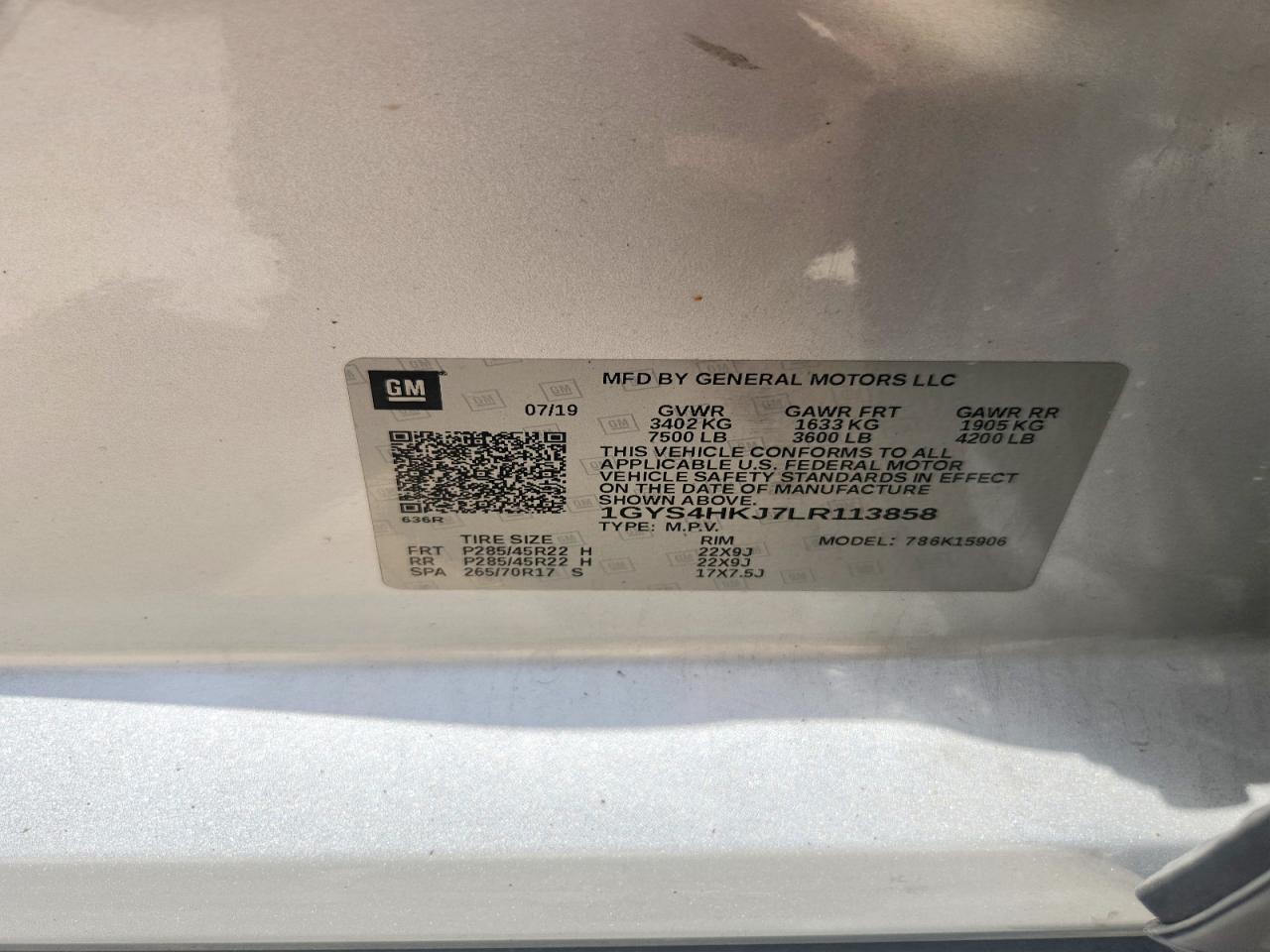 2020 CADILLAC ESCALADE