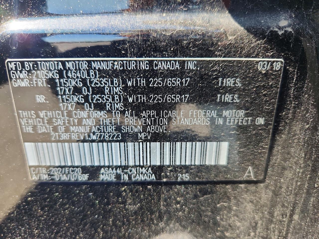 2018 TOYOTA RAV4