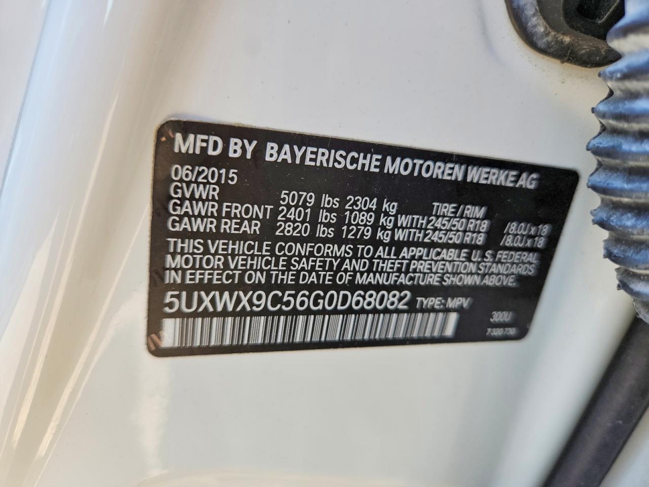 2016 BMW X3