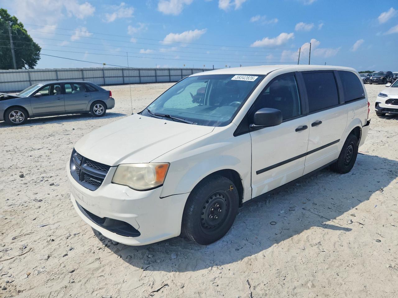 2012 DODGE RAM VAN