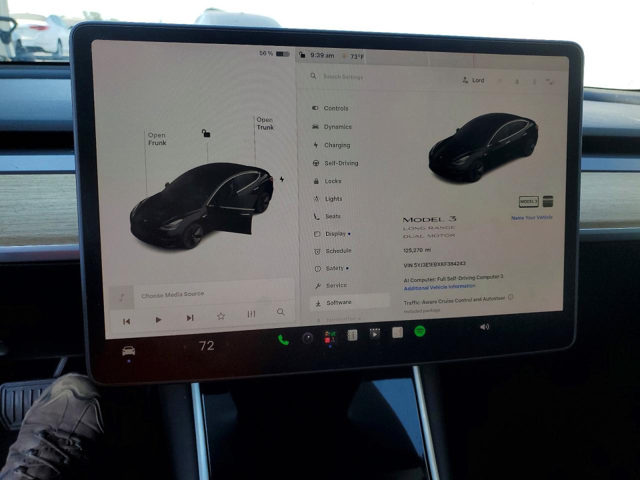 2019 TESLA MODEL 3