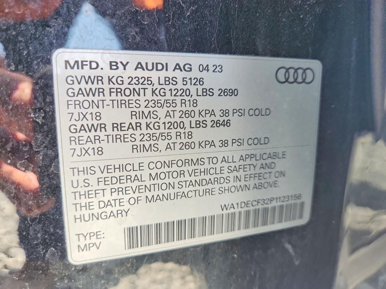 2023 AUDI Q3