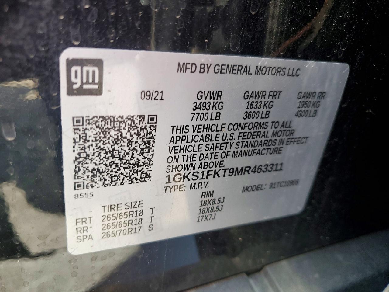 2021 GMC YUKON