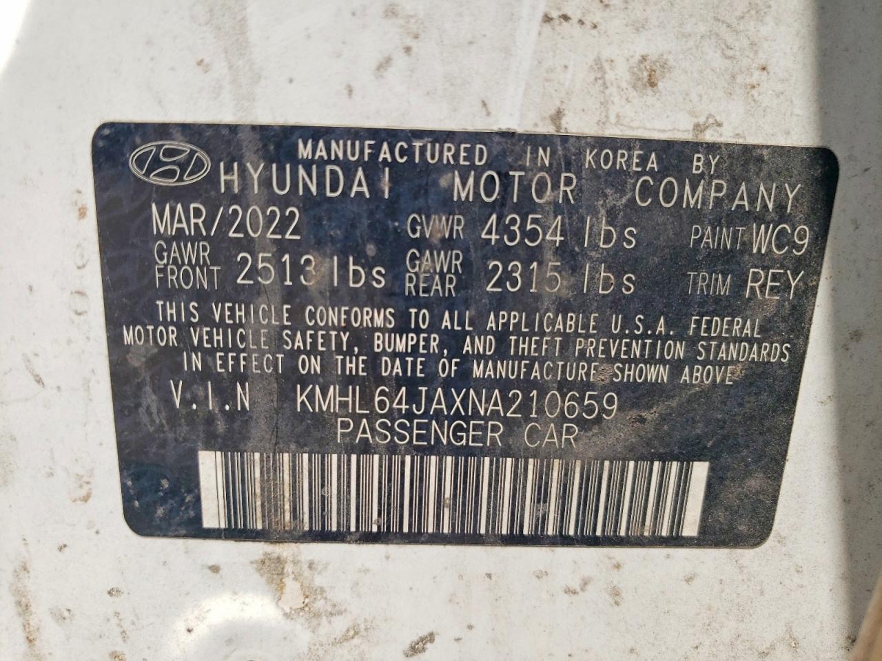 2022 HYUNDAI SONATA