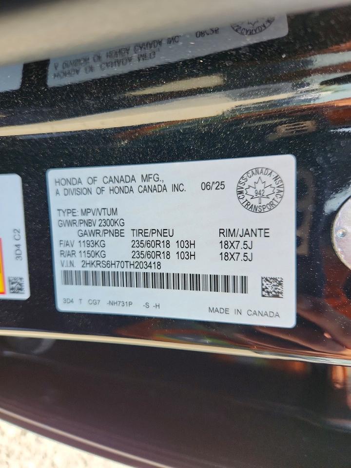 2026 HONDA CRV