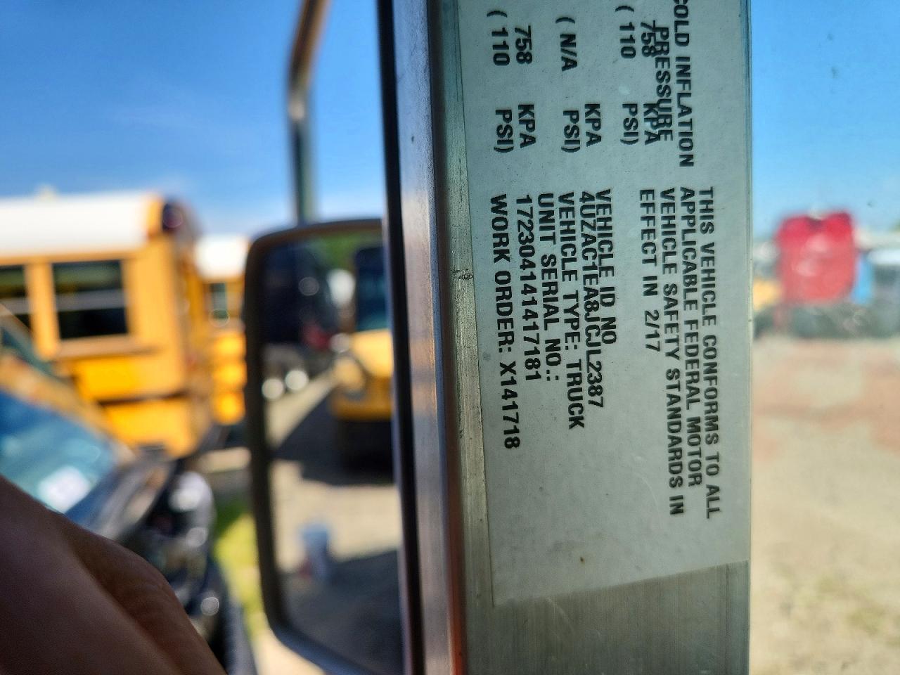 2018 FREIGHTLINER ALL OTHER