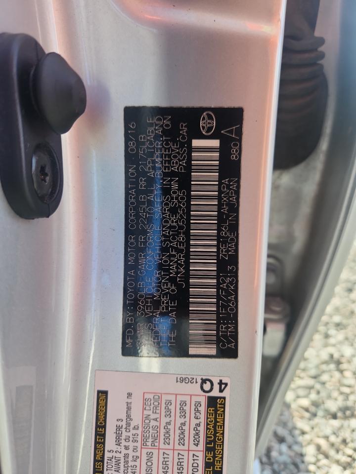 2017 TOYOTA COROLLA