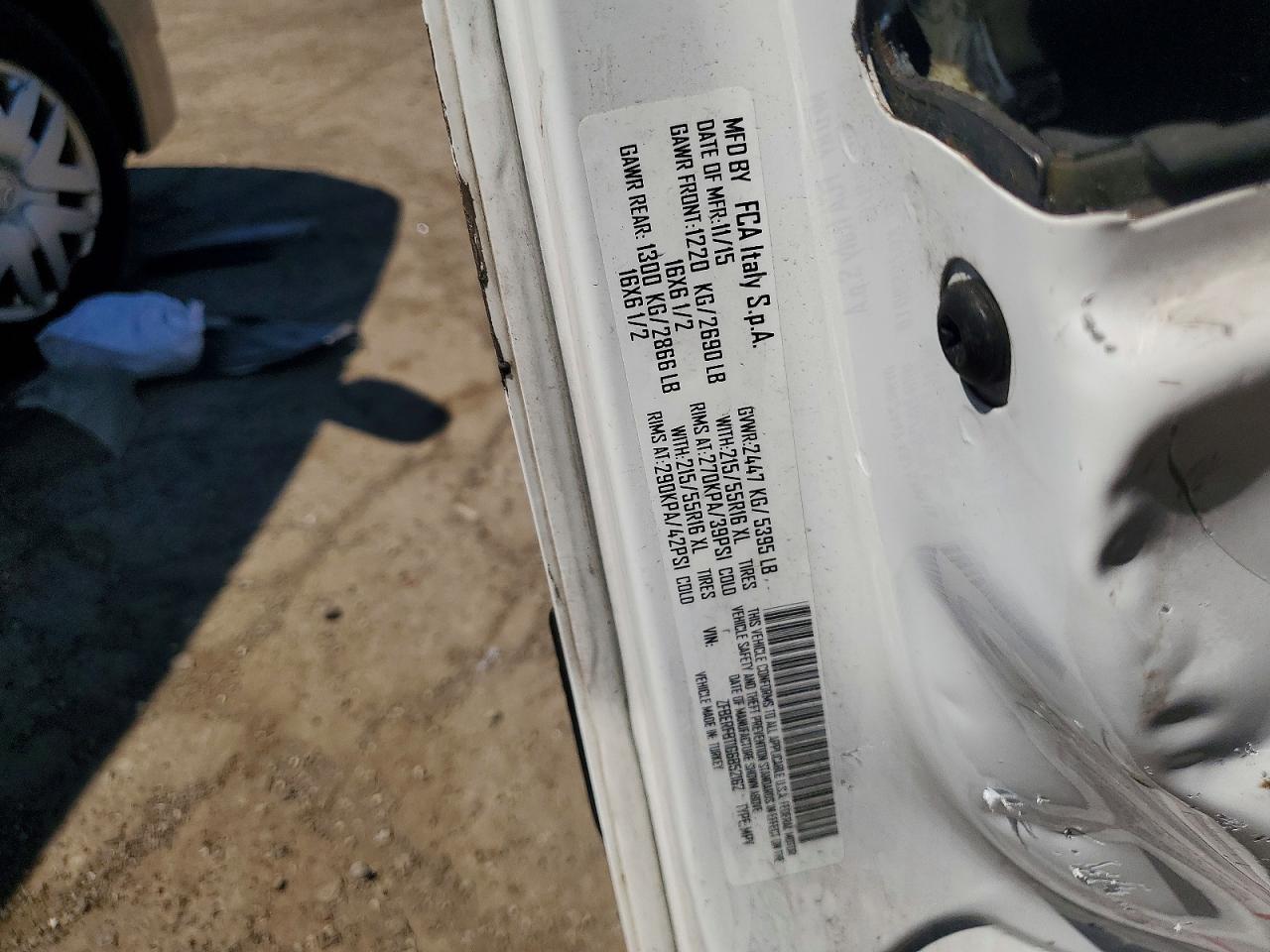 2016 RAM PROMASTER