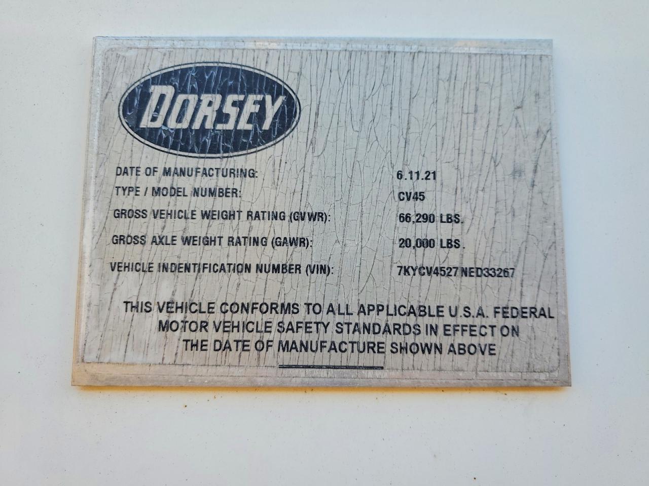 2022 DORESEY