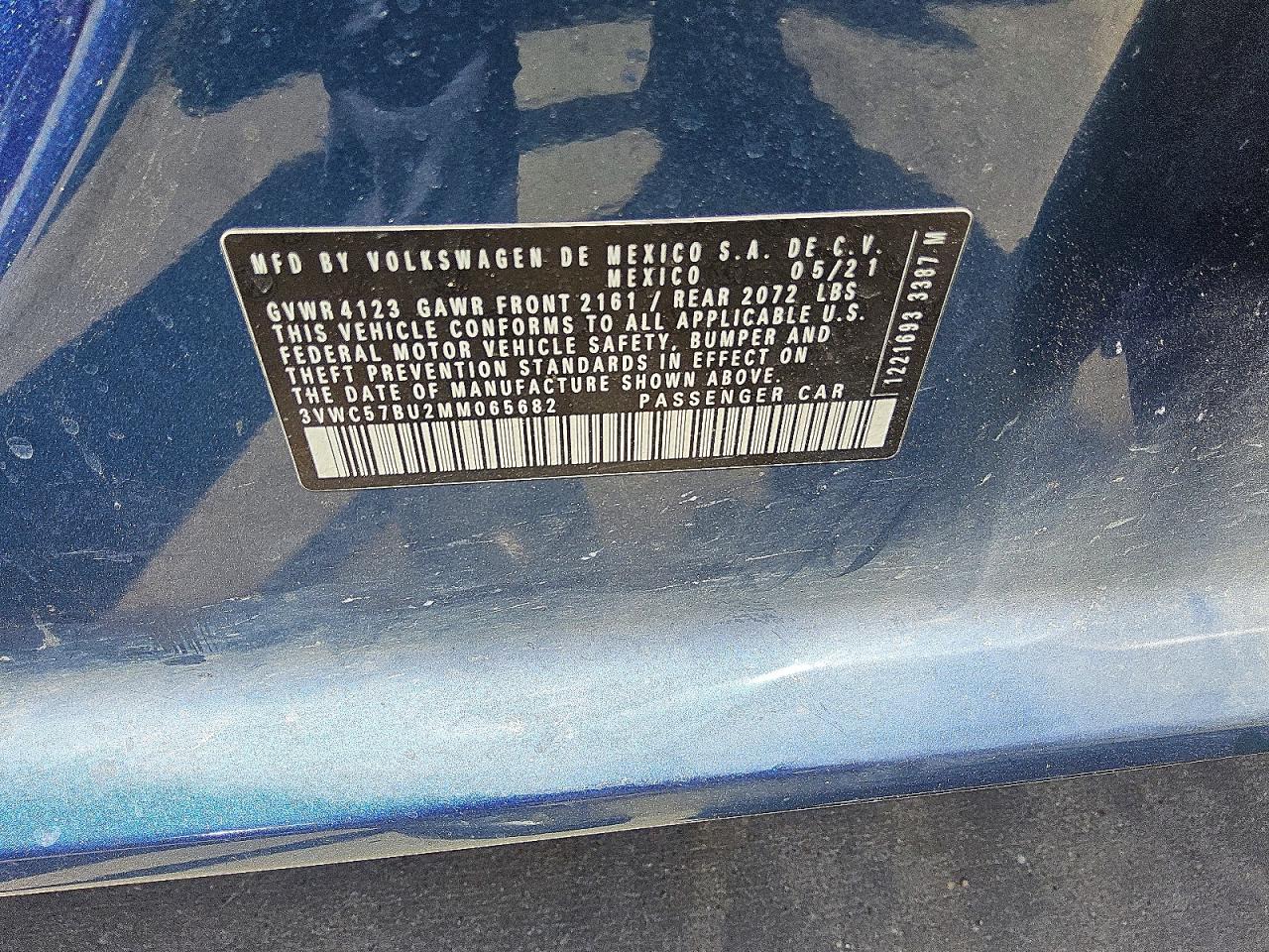 2021 VOLKSWAGEN JETTA