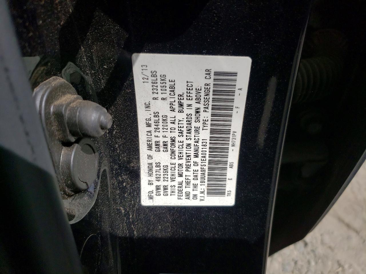2014 ACURA TL