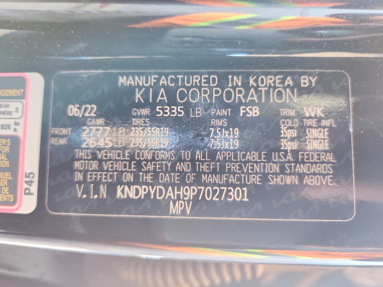2023 KIA SPORTAGE