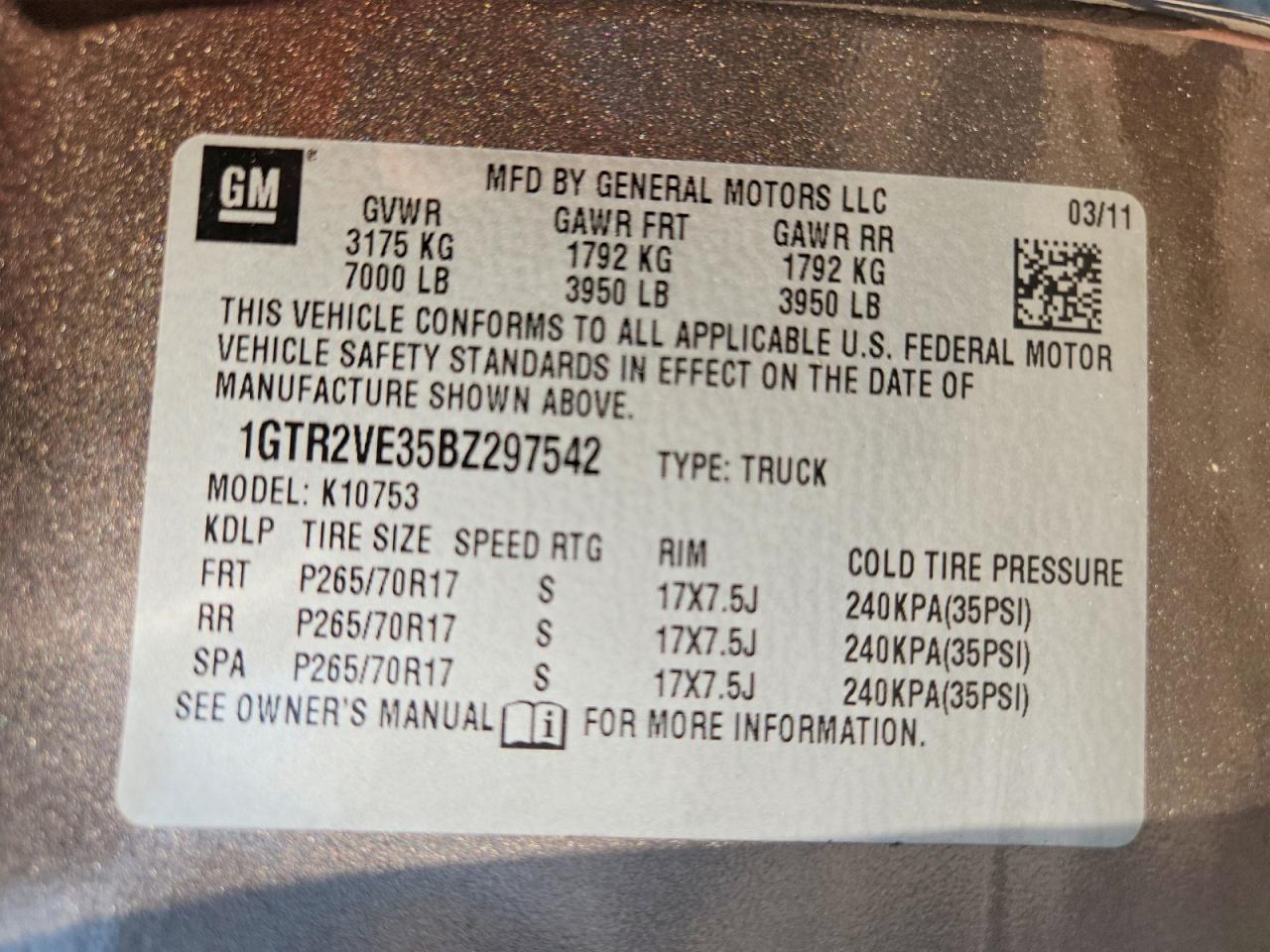 2011 GMC SIERRA