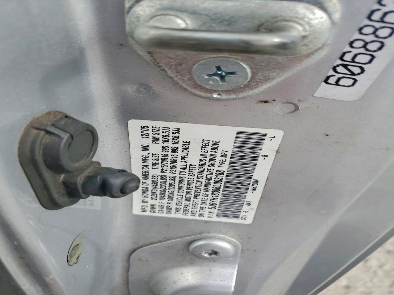 2006 HONDA ELEMENT