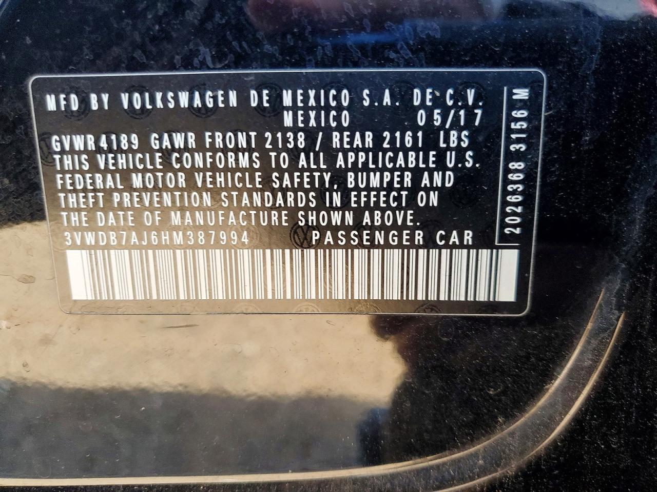 2017 VOLKSWAGEN JETTA
