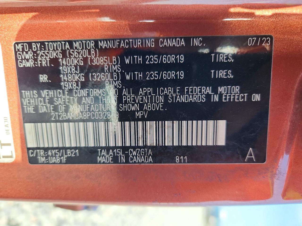 2023 LEXUS RX350