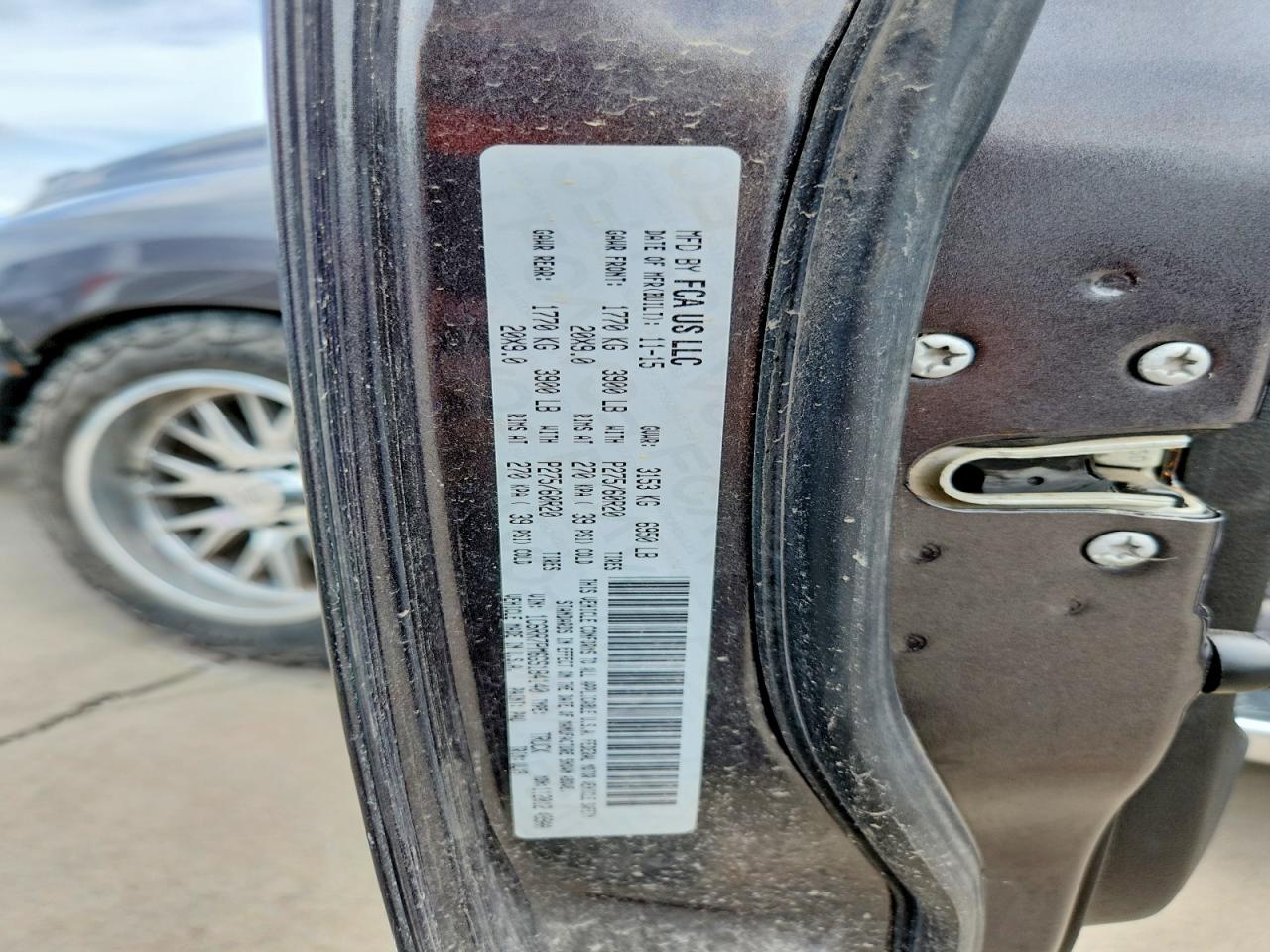 2016 RAM 1500