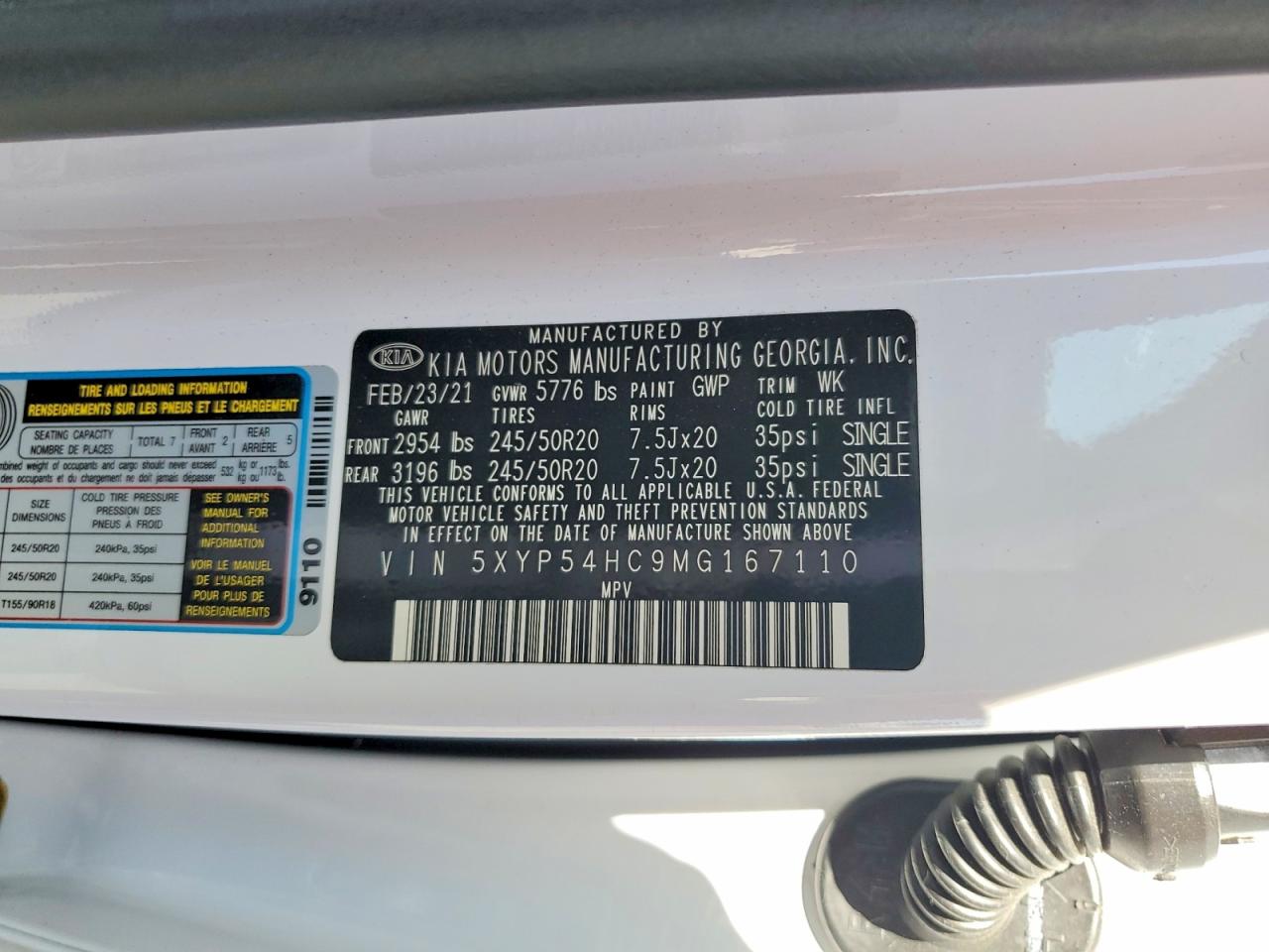 2021 KIA TELLURIDE