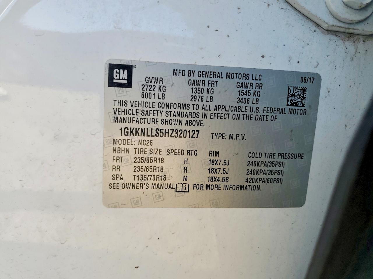 2017 GMC ACADIA