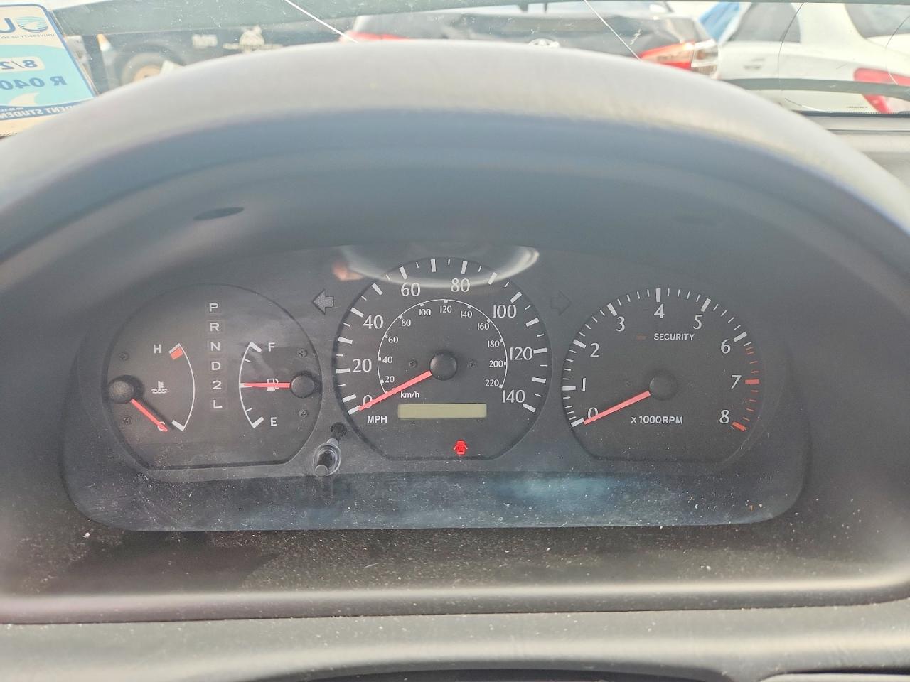 2000 TOYOTA CAMRY SOLA