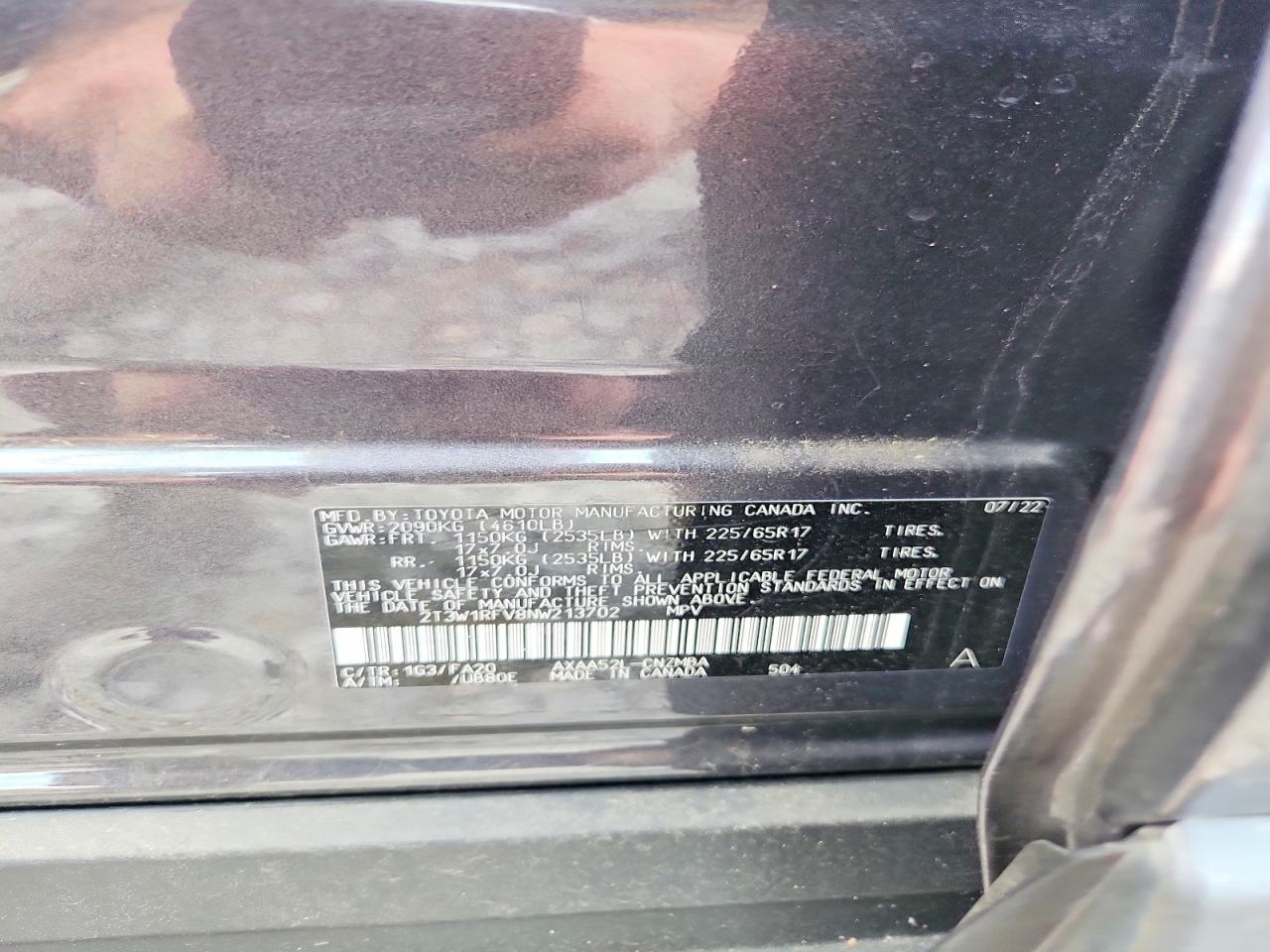 2022 TOYOTA RAV4