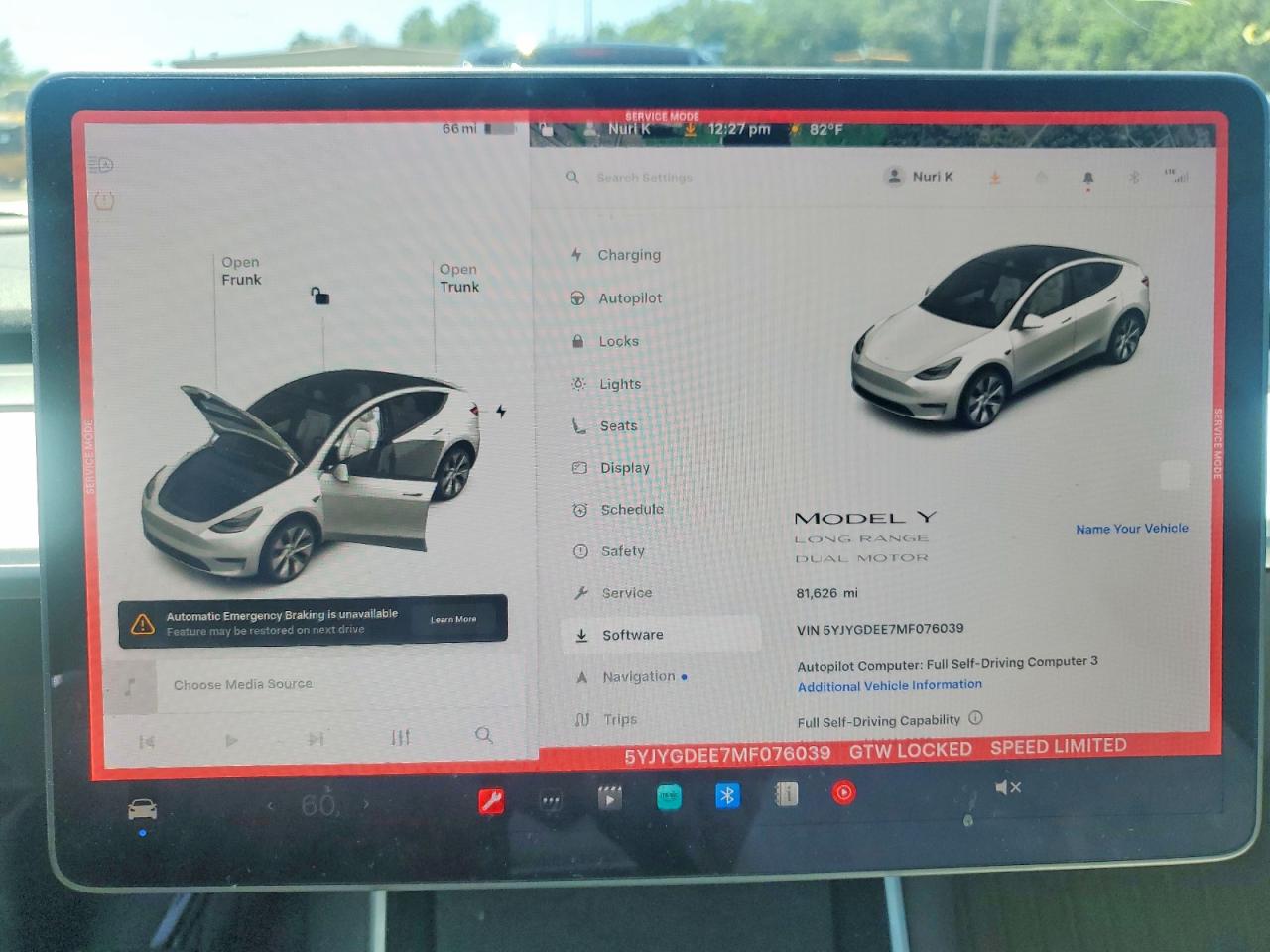 2021 TESLA MODEL Y