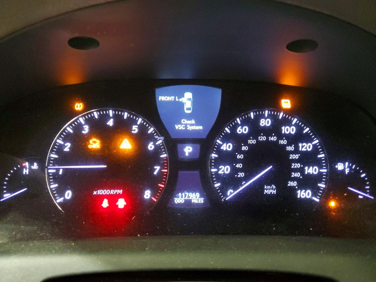 2007 LEXUS LS460