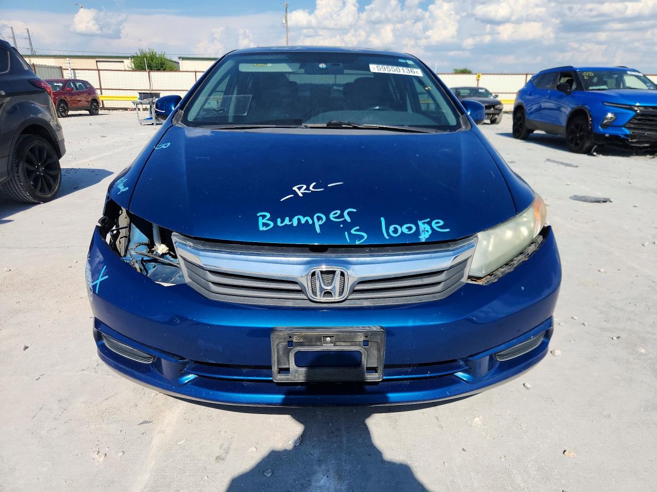 2012 HONDA CIVIC