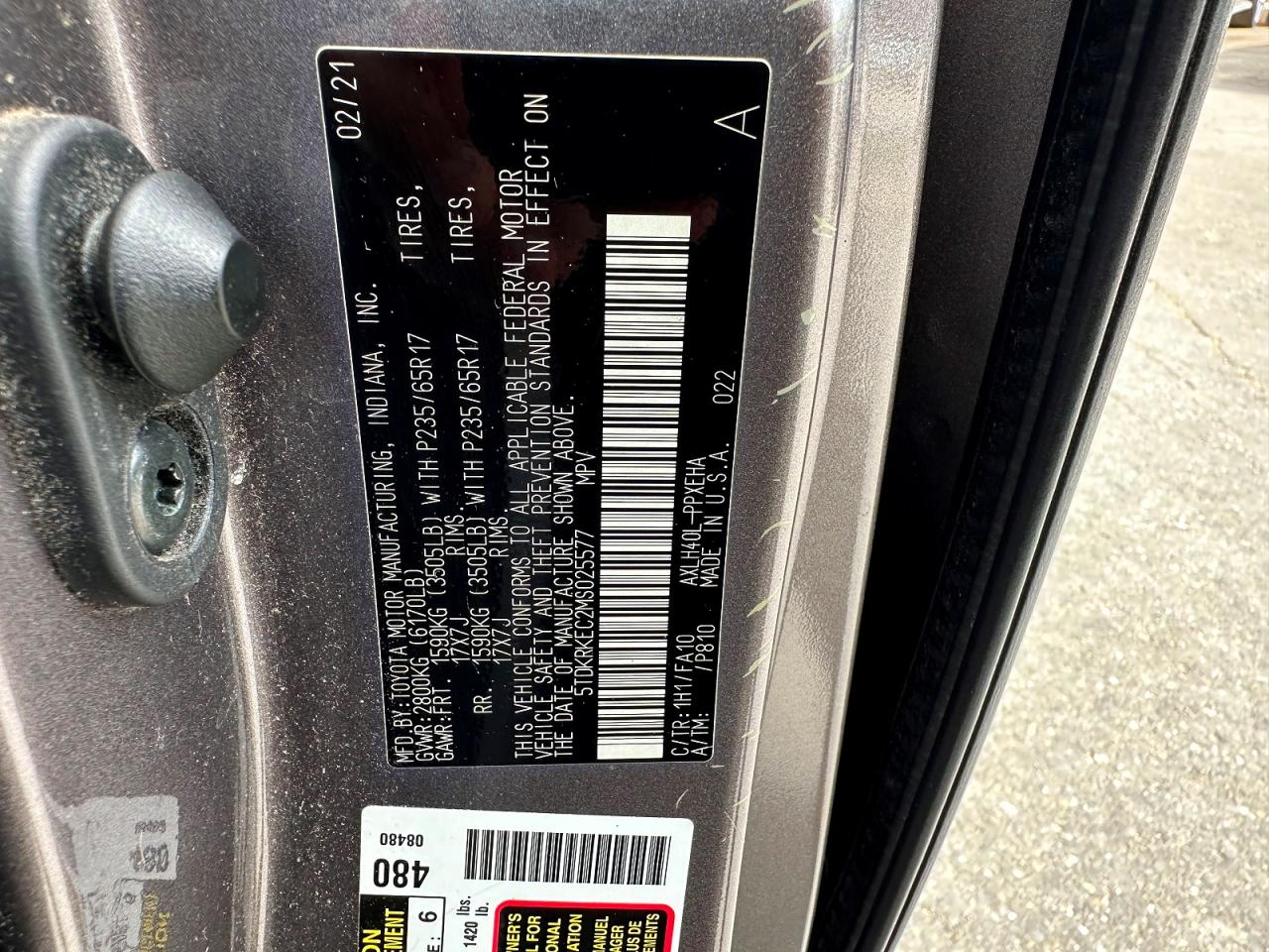 2021 TOYOTA SIENNA