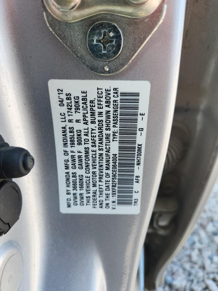 2012 HONDA CIVIC