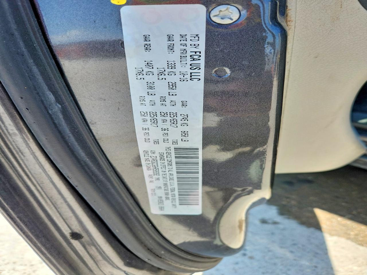 2017 DODGE CARAVAN