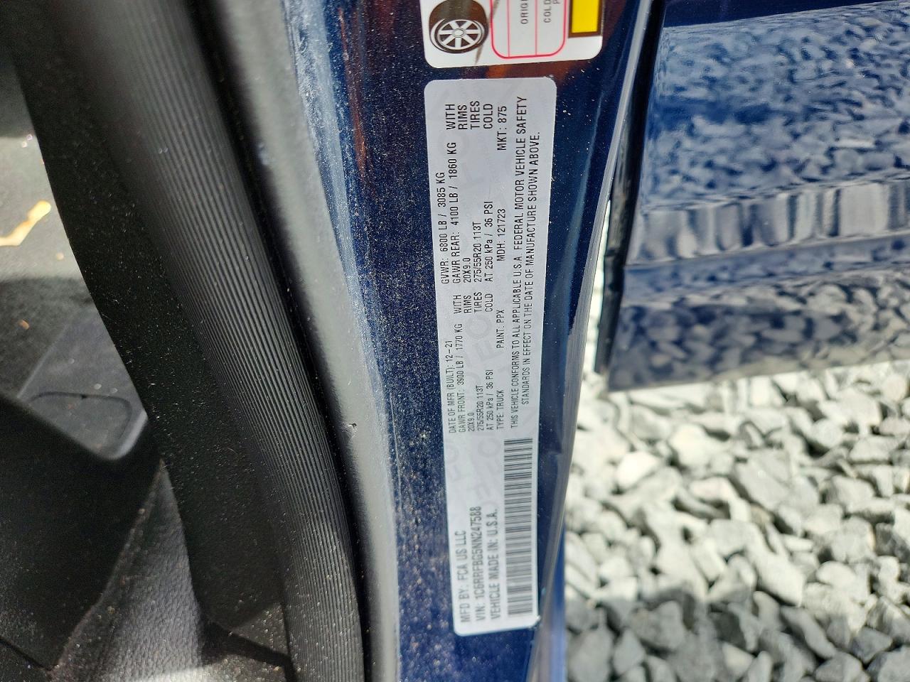 2022 RAM 1500