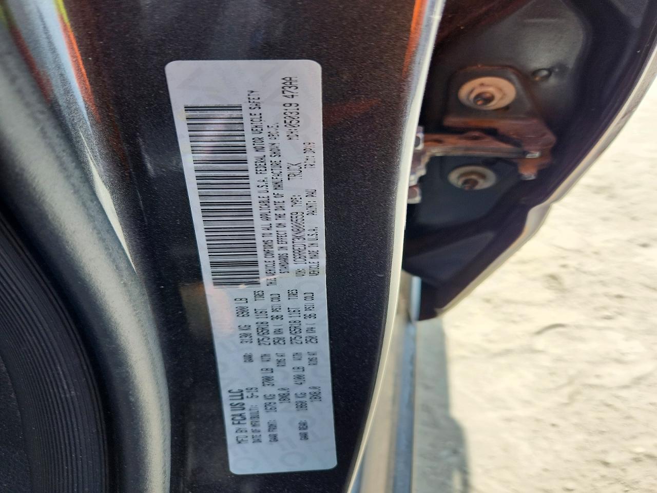 2019 RAM 1500