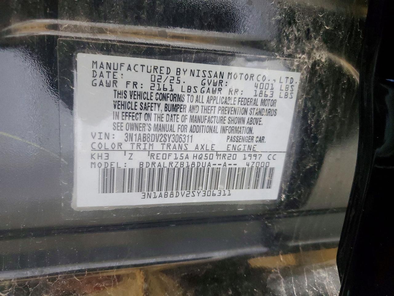 2025 NISSAN SENTRA