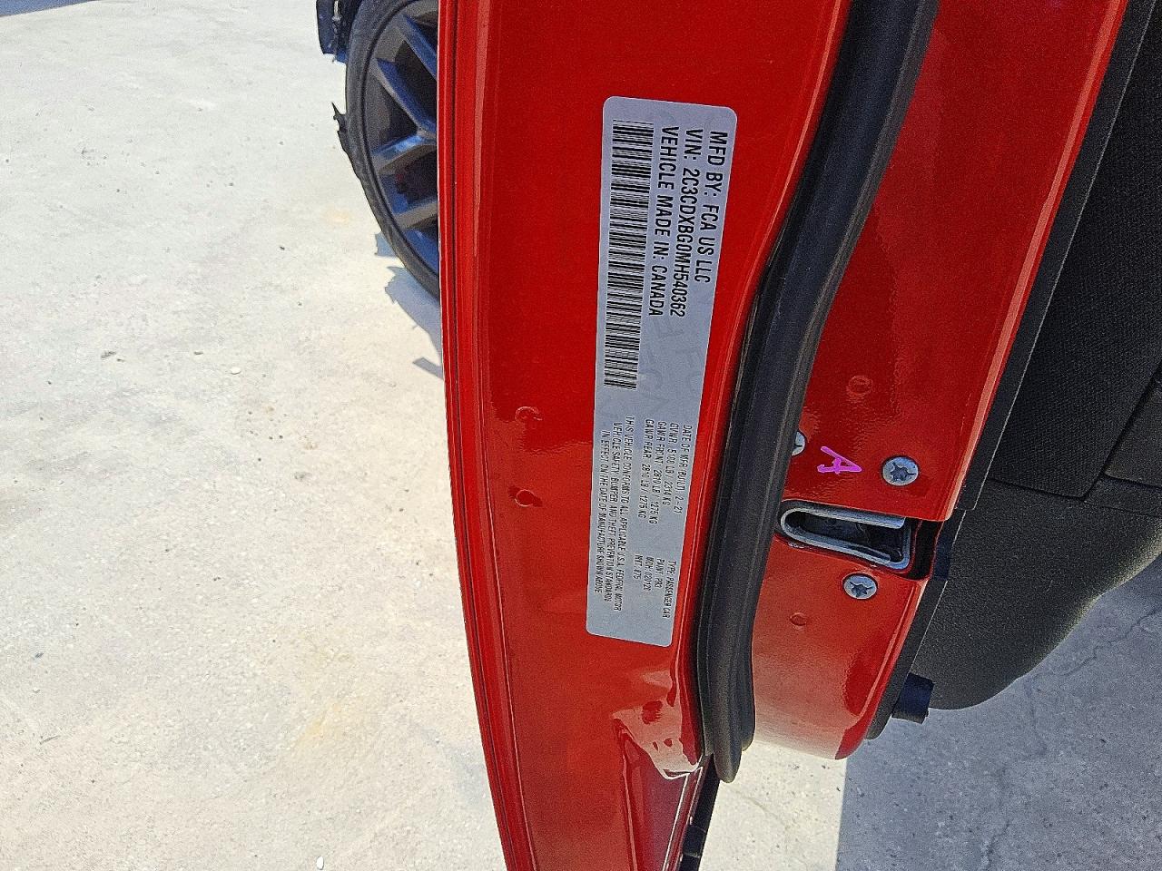 2021 DODGE CHARGER
