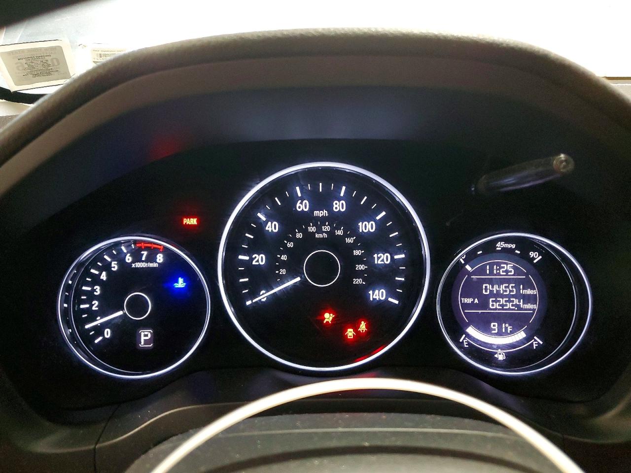 2021 HONDA HR-V