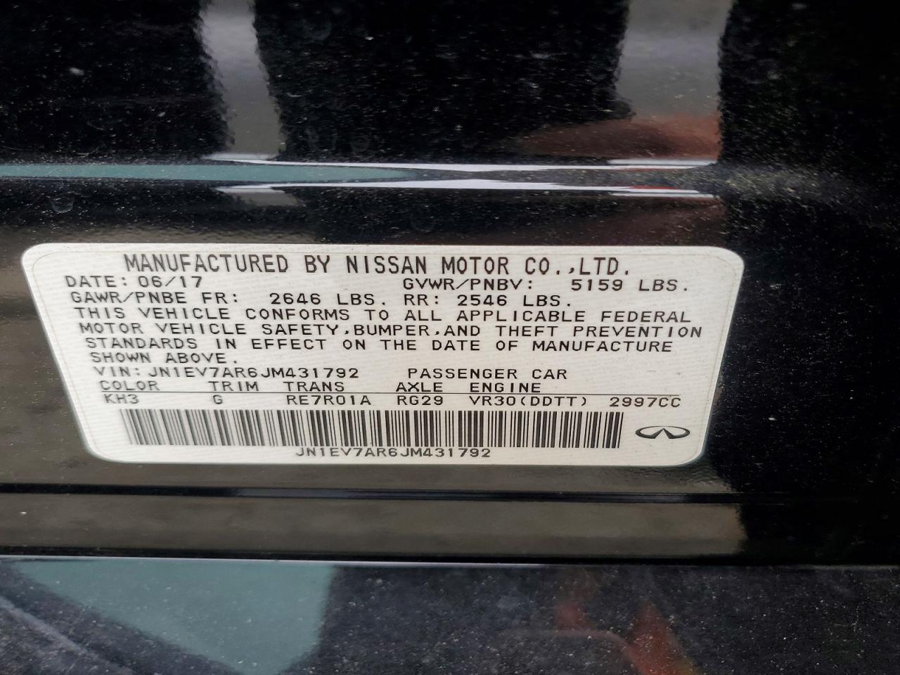 2018 INFINITI Q50