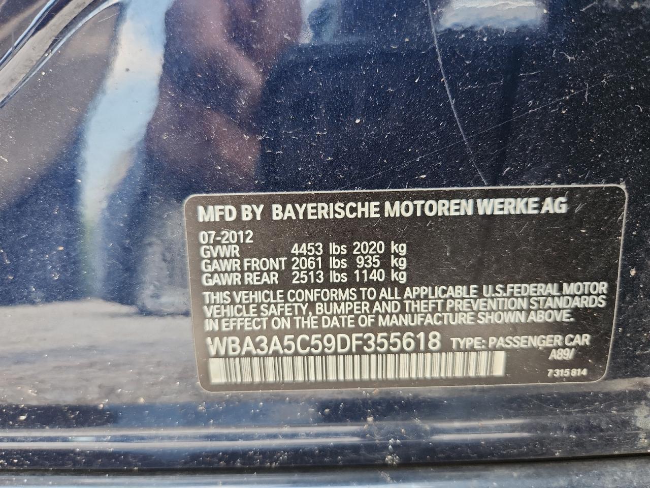 2013 BMW 3 SERIES