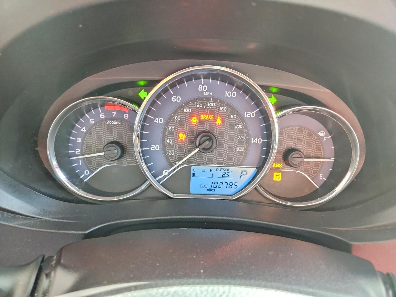 2016 TOYOTA COROLLA