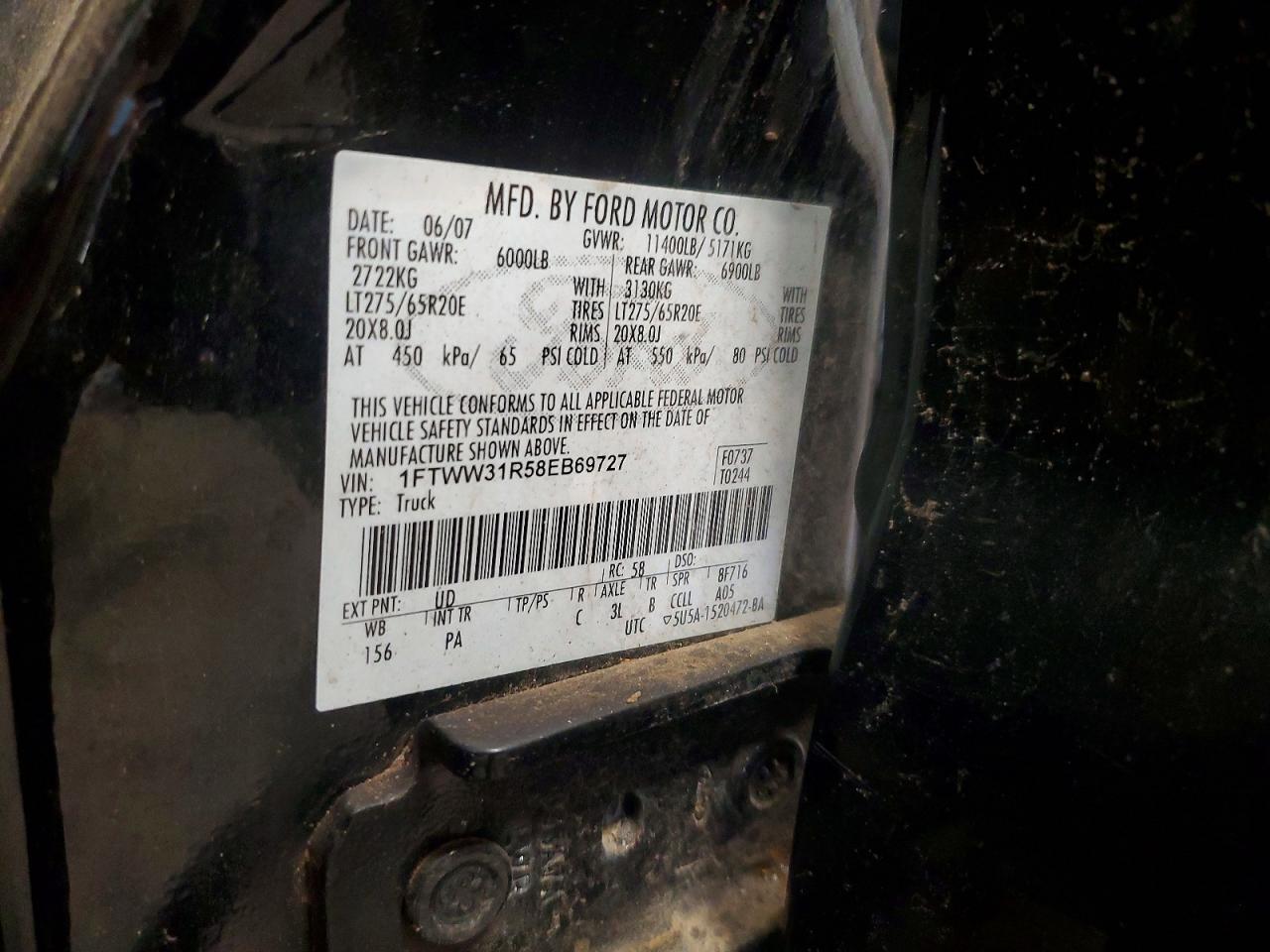 2008 FORD F350 SRW S