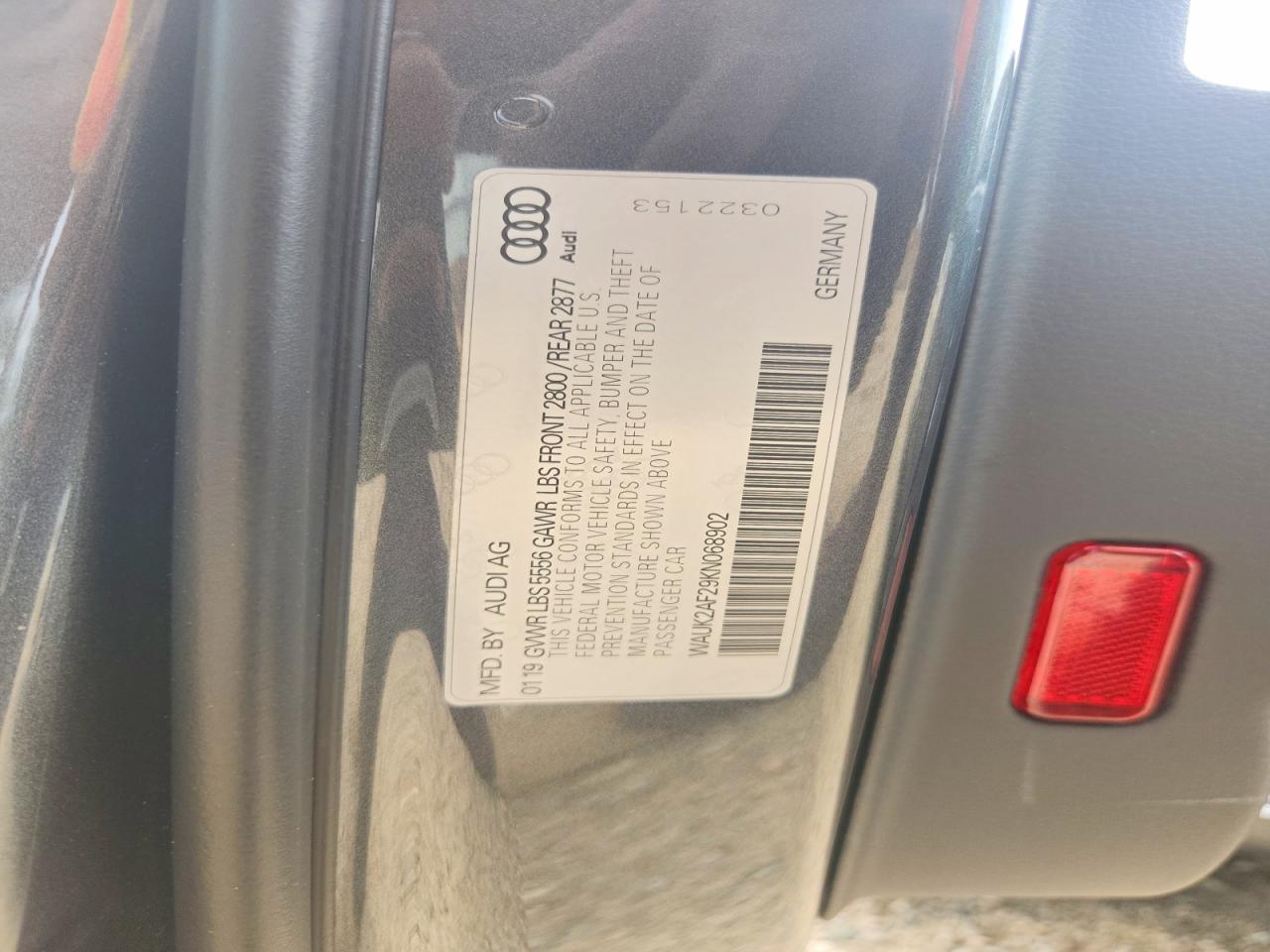 2019 AUDI A6