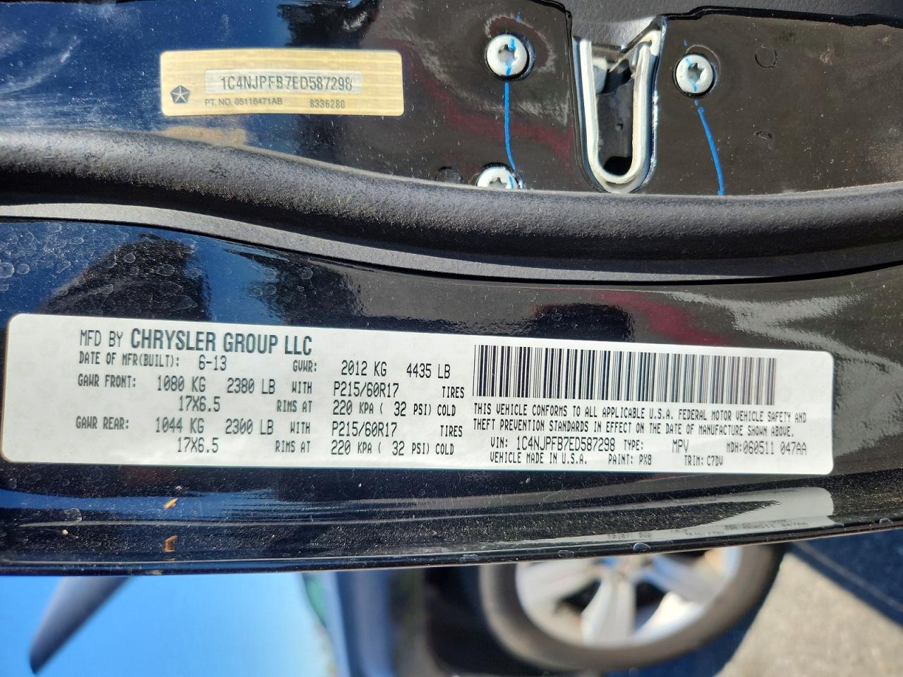 2014 JEEP PATRIOT