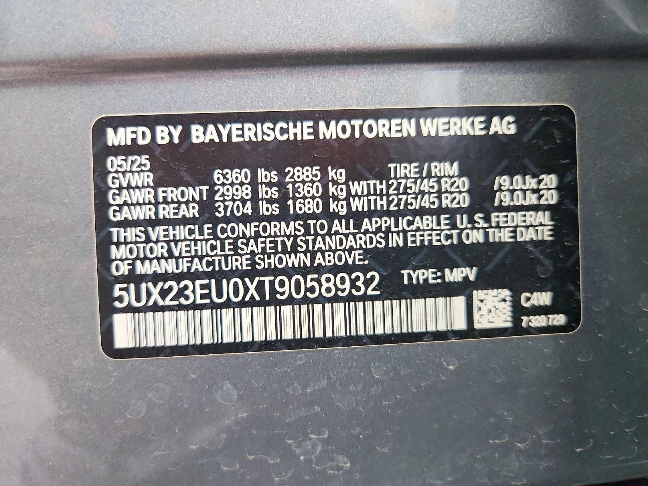 2026 BMW X5