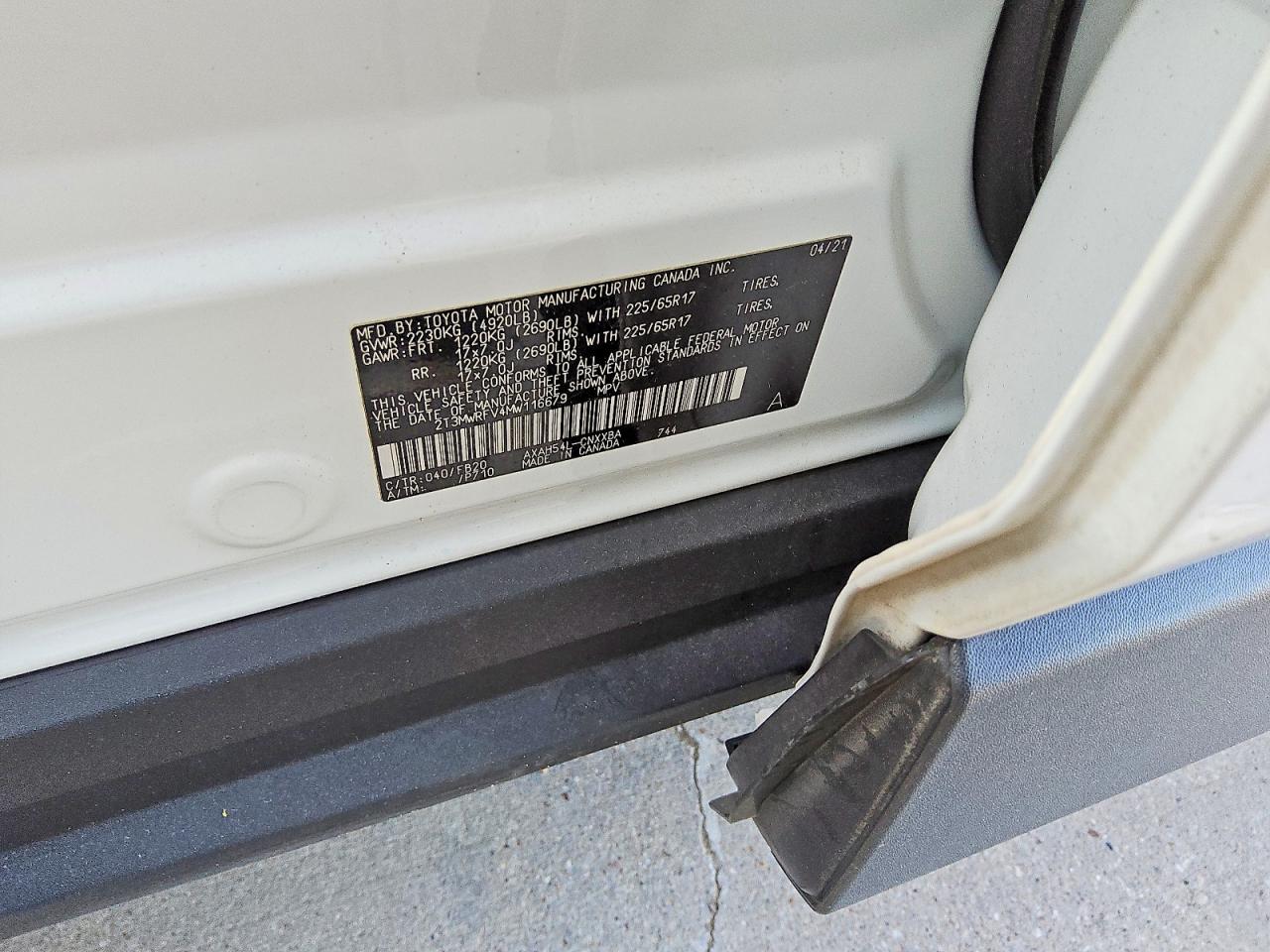 2021 TOYOTA RAV4