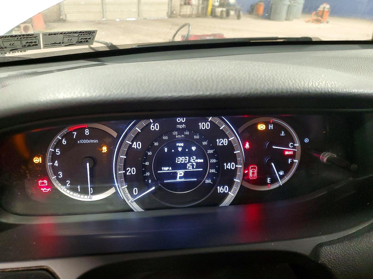 2016 HONDA ACCORD