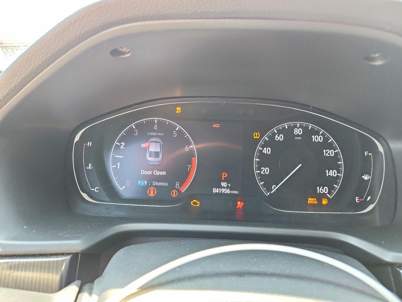 2020 HONDA ACCORD