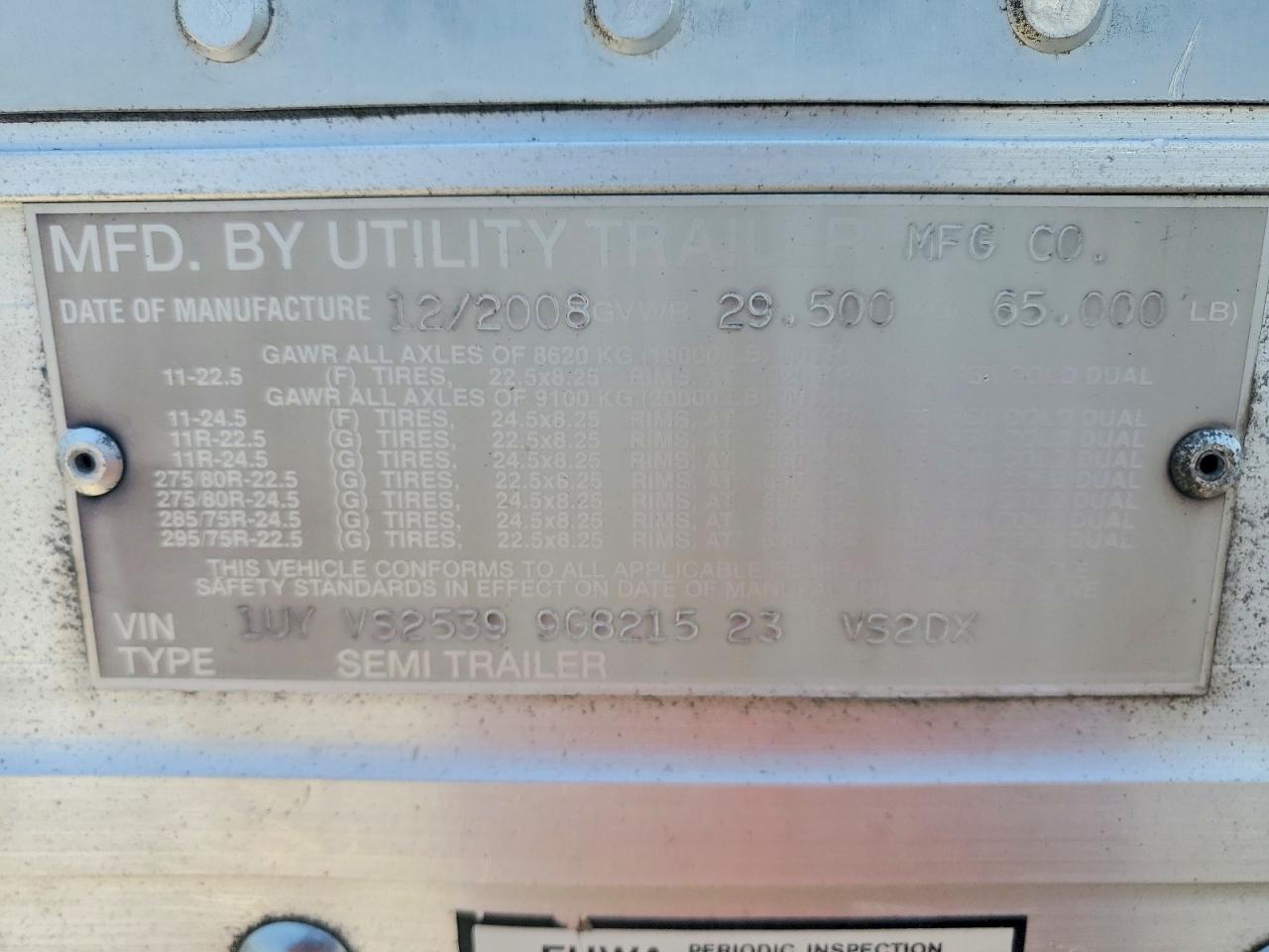 2009 UTILITY ALL Models