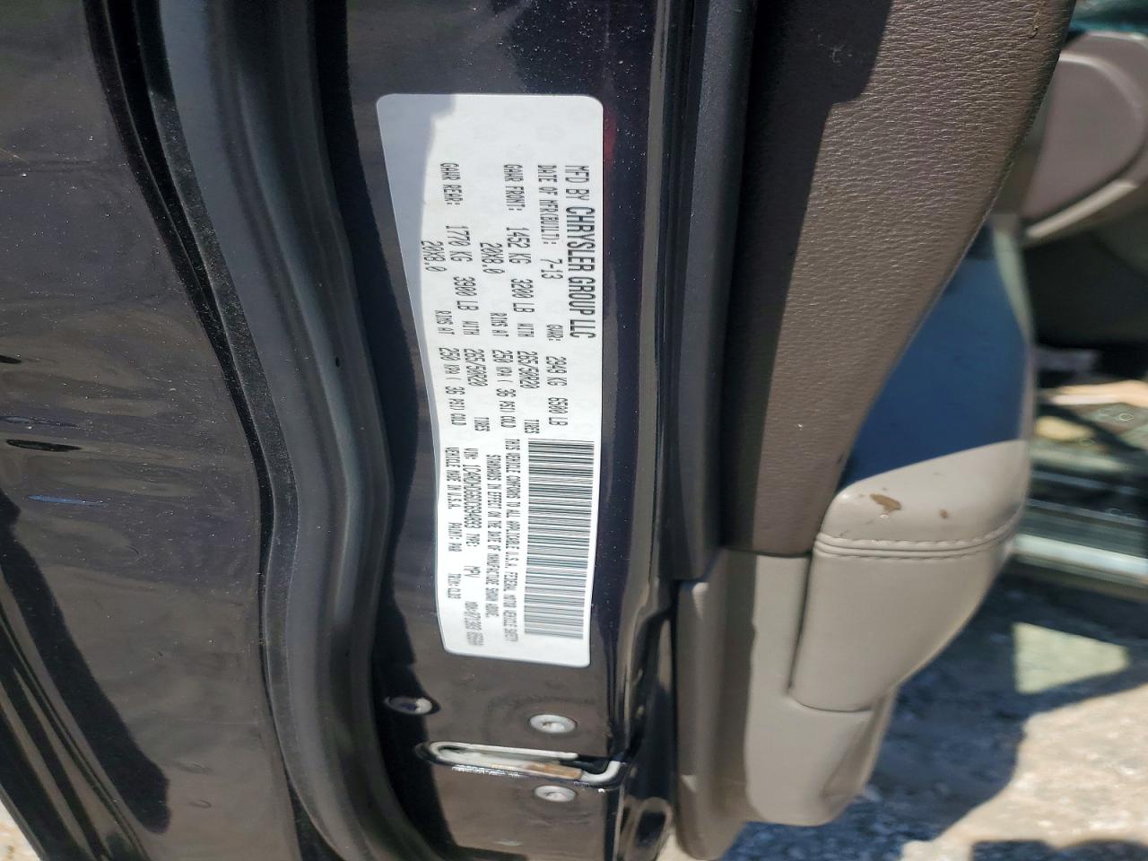 2013 DODGE DURANGO